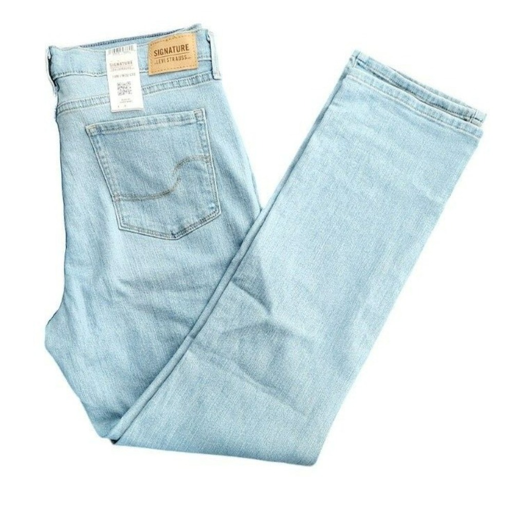 Levi Strauss High Rise Straight Jeans Size 14‎